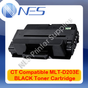 CT MLT-D203E Compatible BLACK Extra High Yield Toner for Samsung SL-M4070/SL-M3870/SL-M3820 (10K)